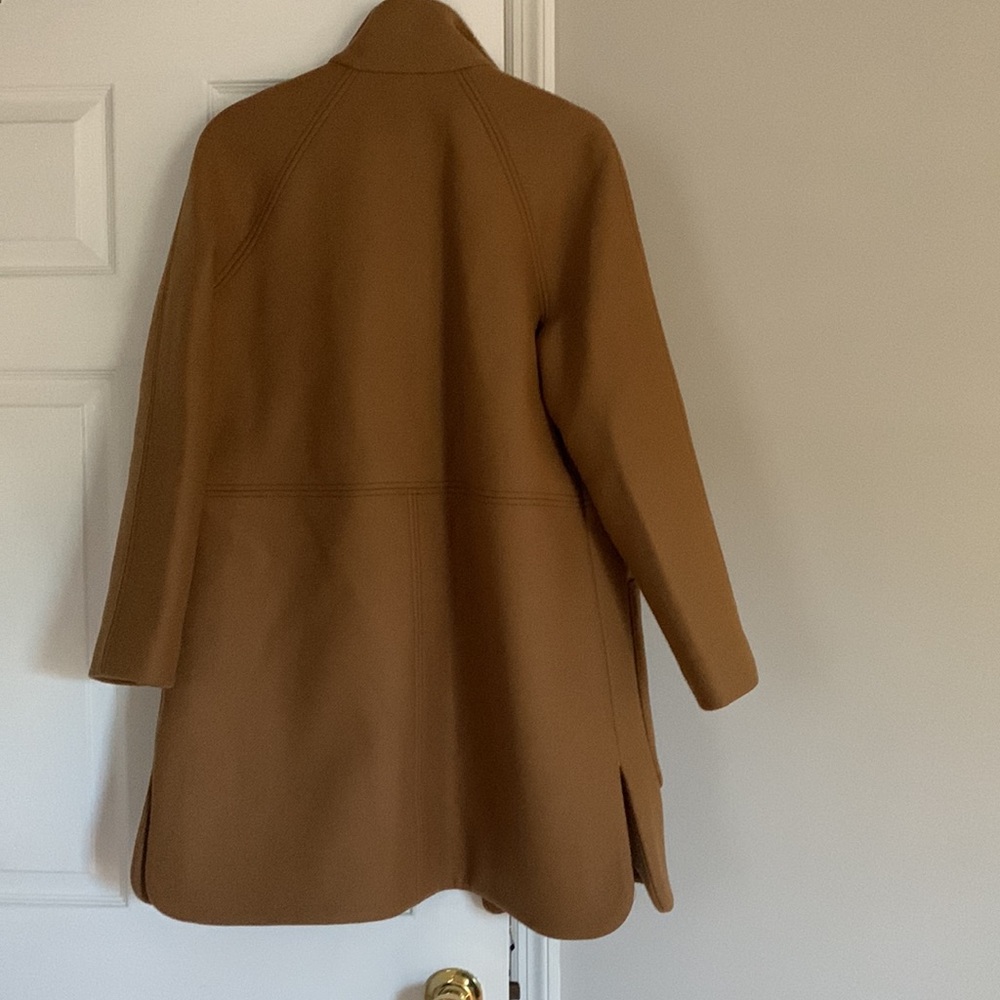 Madewell Wool Cashmere… Blend Camel coat size - Picture 2 of 15